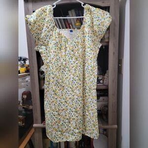 XL Flowered Old Navy Dress
